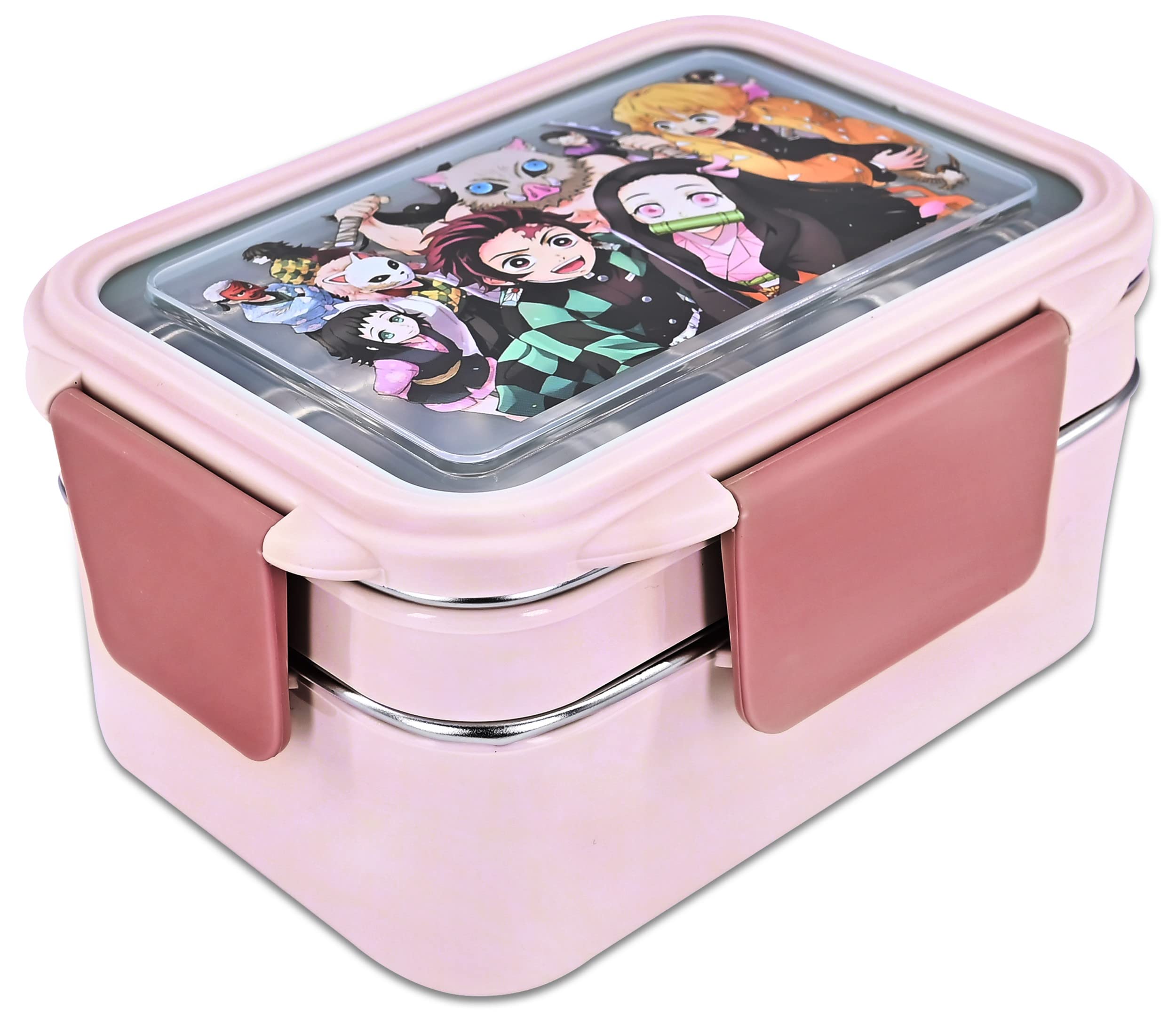 鬼滅の刃 LUNCH BOX 鬼滅の刃 ランチボックス 弁当箱 500ml きめつ 日本製 保育園